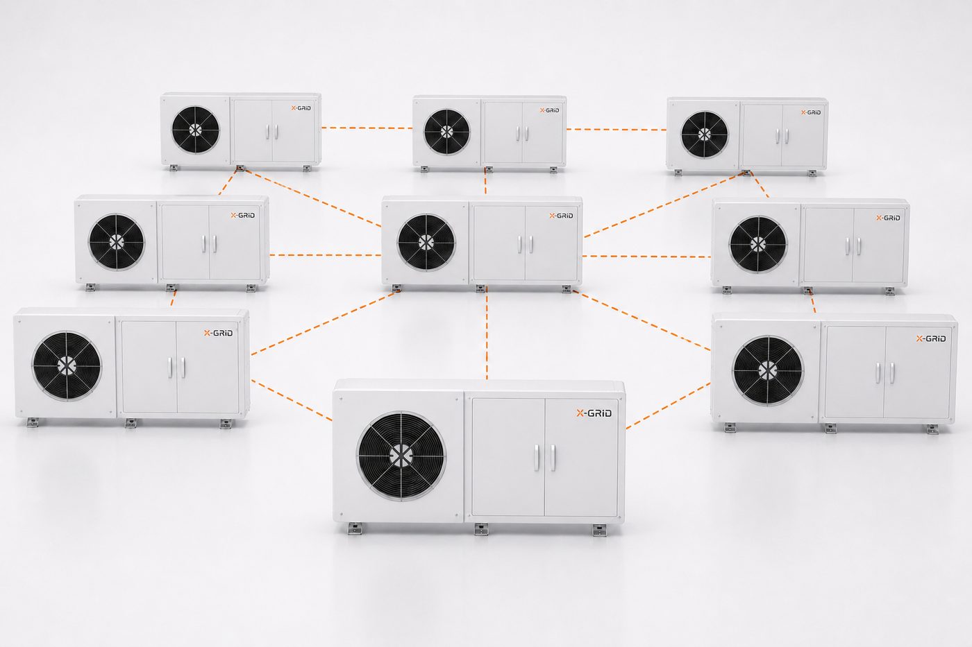 Community mesh of units